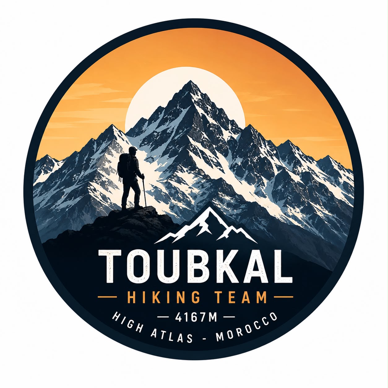 Toubkal Hiking Team Logo